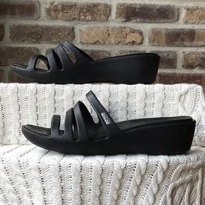 Crocs Black Size 7 EUC